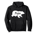 Fathers Day Papabear Polar Bear Dad Gift Hoodie - Aesthetic Graphic Unisex - T-Shirt, Sweatshirt, Hoodie