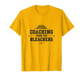 Coaching From Bleachers Soccer Mom T-Shirt - Minimalist Print for Adults - T-Shirt, Sweatshirt, Hoodie