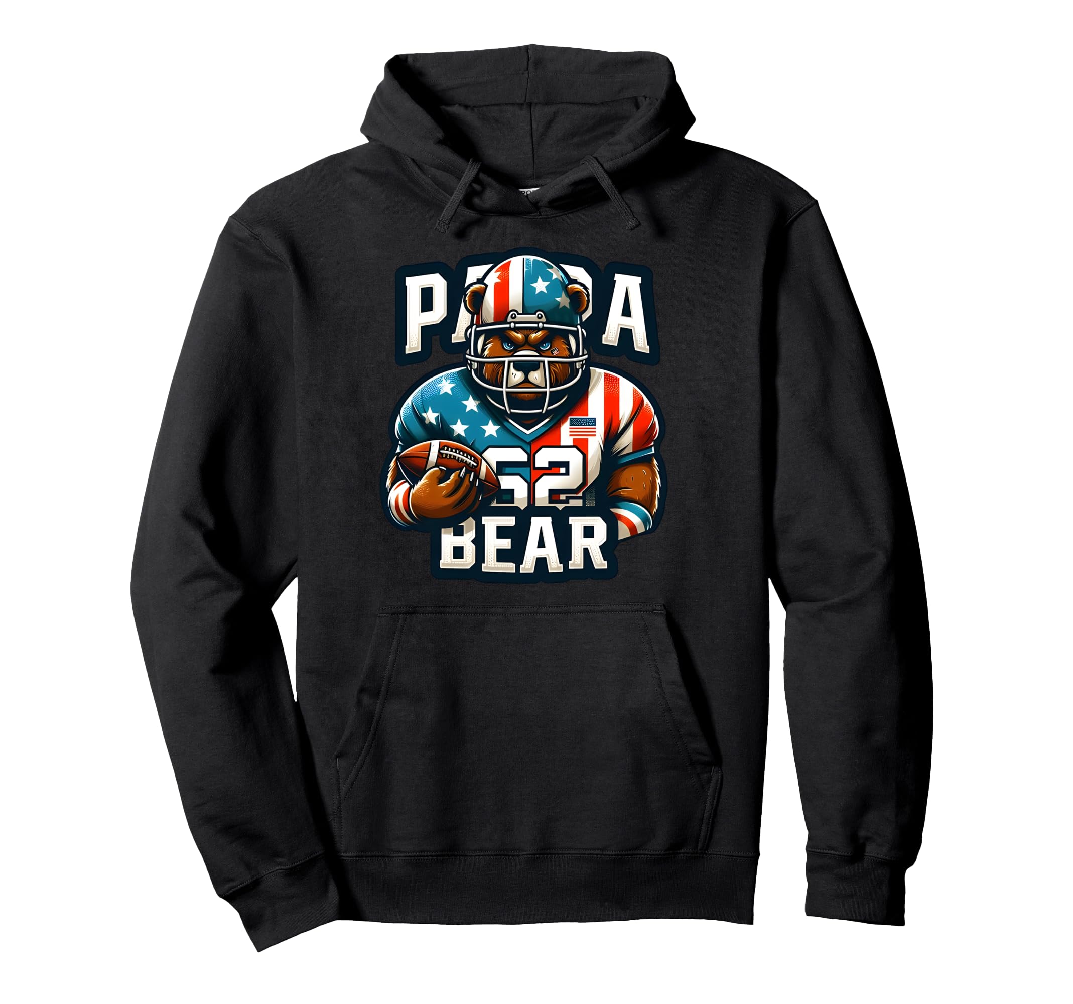 Papa Bear Gifts Funny Birthday Fun Gift Dad Hoodie - Graphic Print Unisex - T-Shirt, Sweatshirt, Hoodie