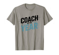 Coach Year Best Coach Dad T-Shirt - Casual Everyday Wear Unisex - T-Shirt, Sweatshirt, Hoodie