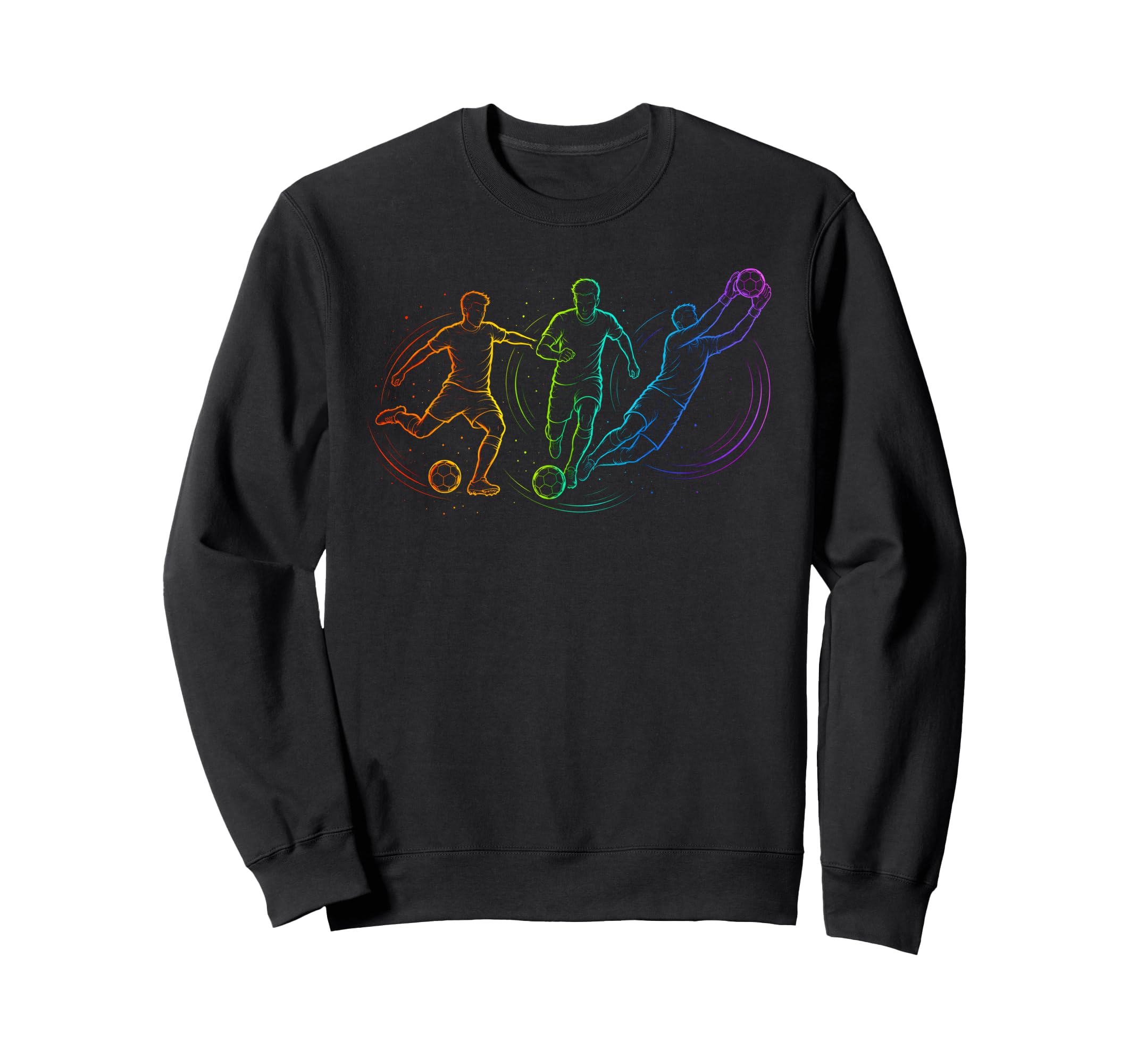 Soccer Goalie Player Sports Sweatshirt - Graphic Print Unisex - T-Shirt, Sweatshirt, Hoodie