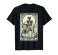 Best Dad Par Disc Golf Dad Skeleton T-Shirt - Trendy Graphic for Adults - T-Shirt, Sweatshirt, Hoodie