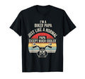 Funny Biker Papa Motorcycle Dad T-Shirt - Unique Graphic Men Women - T-Shirt, Sweatshirt, Hoodie