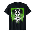 11Th Birthday Soccer Ice Cream Drip 11 T-Shirt - Unique Graphic for Adults - T-Shirt, Sweatshirt, Hoodie