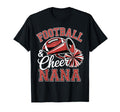 Football Cheer Nana Cheerleader T-Shirt - Custom Art Print Unisex - T-Shirt, Sweatshirt, Hoodie
