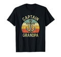 Captain Grandpa Boat Pontoon Fishing T-Shirt - Trendy Graphic Unisex - T-Shirt, Sweatshirt, Hoodie