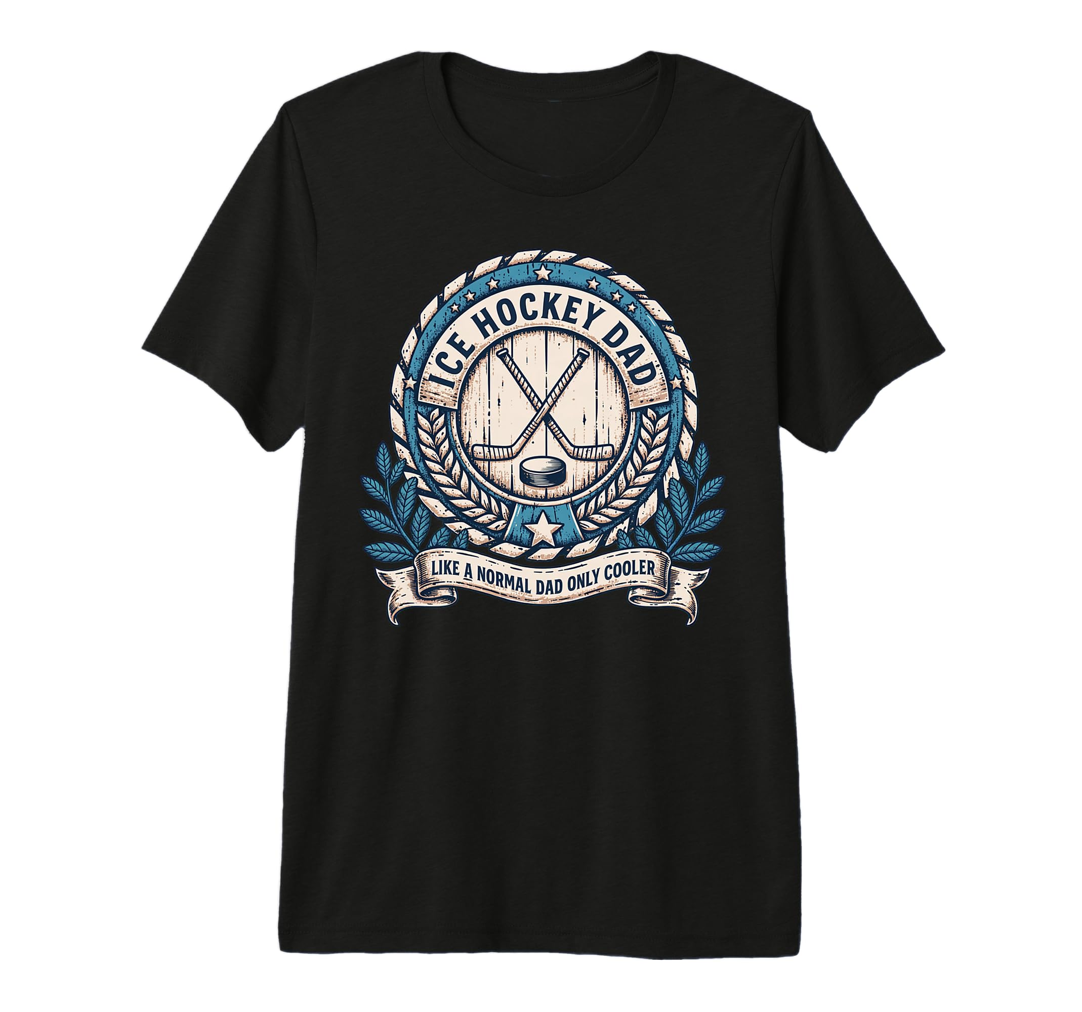 Mens Usa Ice Hockey Dad Like Normal T-Shirt - Unique Graphic for Adults - T-Shirt, Sweatshirt, Hoodie