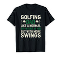 Golfing Dad Funny Golf Father Loves Golf T-Shirt - Graphic Print for Adults - T-Shirt, Sweatshirt, Hoodie