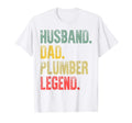 Mens Funny Husband Dad Plumber T-Shirt - Aesthetic Graphic for Adults - T-Shirt, Sweatshirt, Hoodie