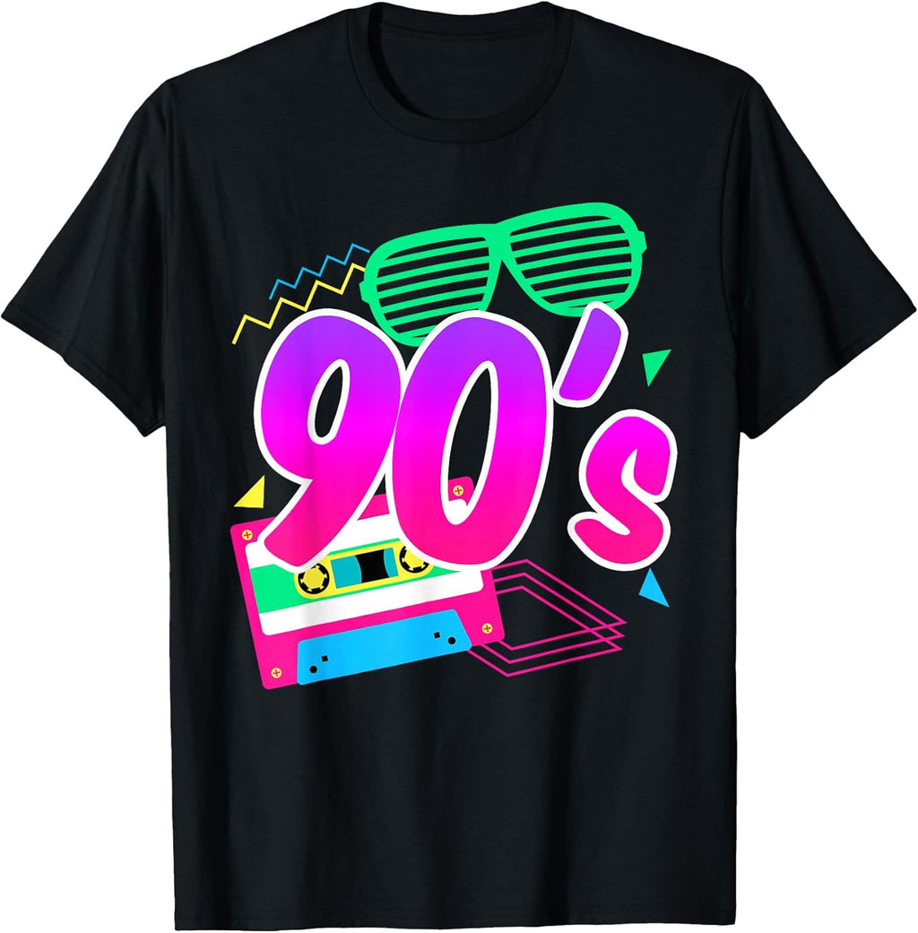 1990's 90s Retro I Heart The Nineties - Adult & Kids T-Shirts, Sweatshirts & Hoodies apparel design preview 1