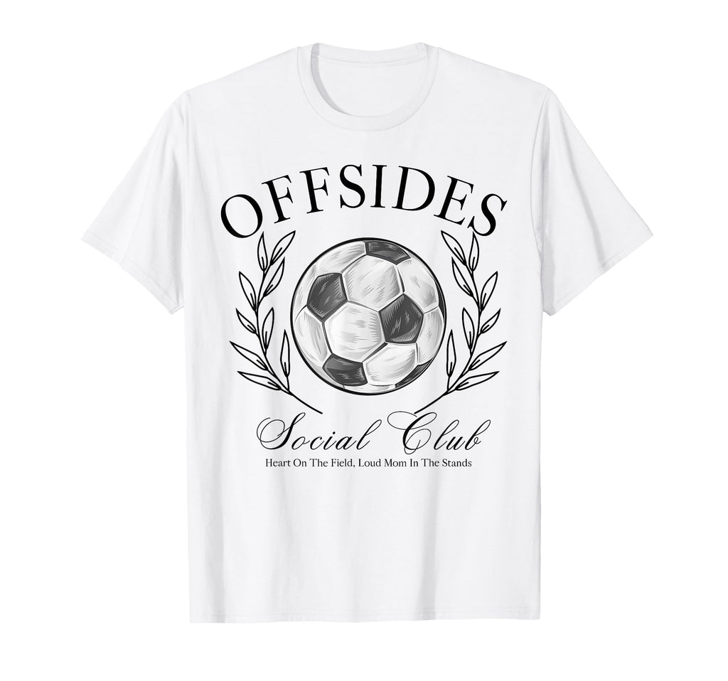 Offsides Social Club Heart Field Loud T-Shirt - Novelty Apparel for Adults - T-Shirt, Sweatshirt, Hoodie