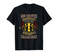 God Created Police Officers Cops T-Shirt - Custom Art Print for Adults - T-Shirt, Sweatshirt, Hoodie