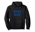 Proud Dad Talented Soccer Hoodie - Minimalist Print for Adults - T-Shirt, Sweatshirt, Hoodie