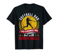 Mens Funny Softball Dad Like T-Shirt - Custom Art Print for Adults - T-Shirt, Sweatshirt, Hoodie