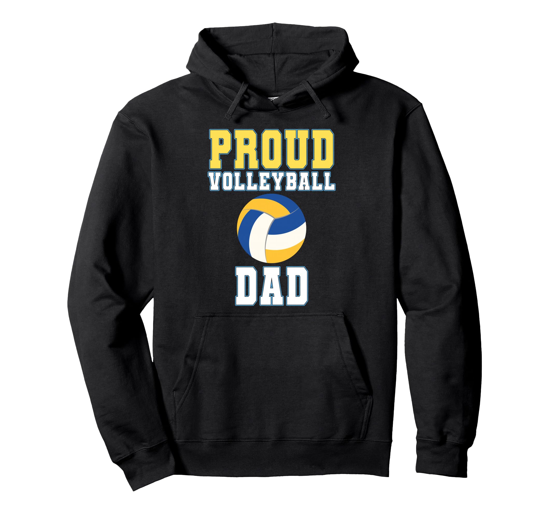 Proud Volleyball Dad Game Day Sports Hoodie - Streetwear Style Unisex - T-Shirt, Sweatshirt, Hoodie