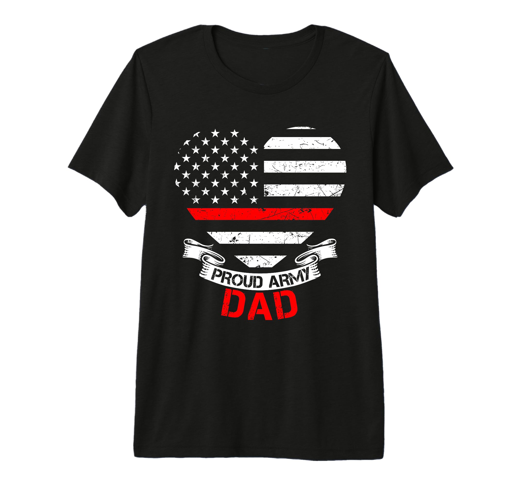Proud Army Dad Pride Military Dad T-Shirt - Casual Everyday Wear Men Women - T-Shirt, Sweatshirt, Hoodie