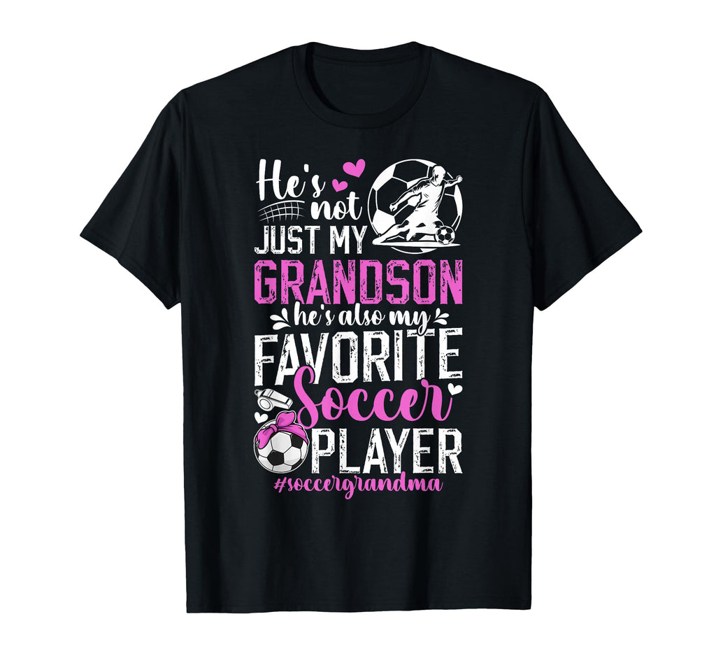 My Favorite Soccer Player Grandma T-Shirt - Custom Art Print for Adults - T-Shirt, Sweatshirt, Hoodie