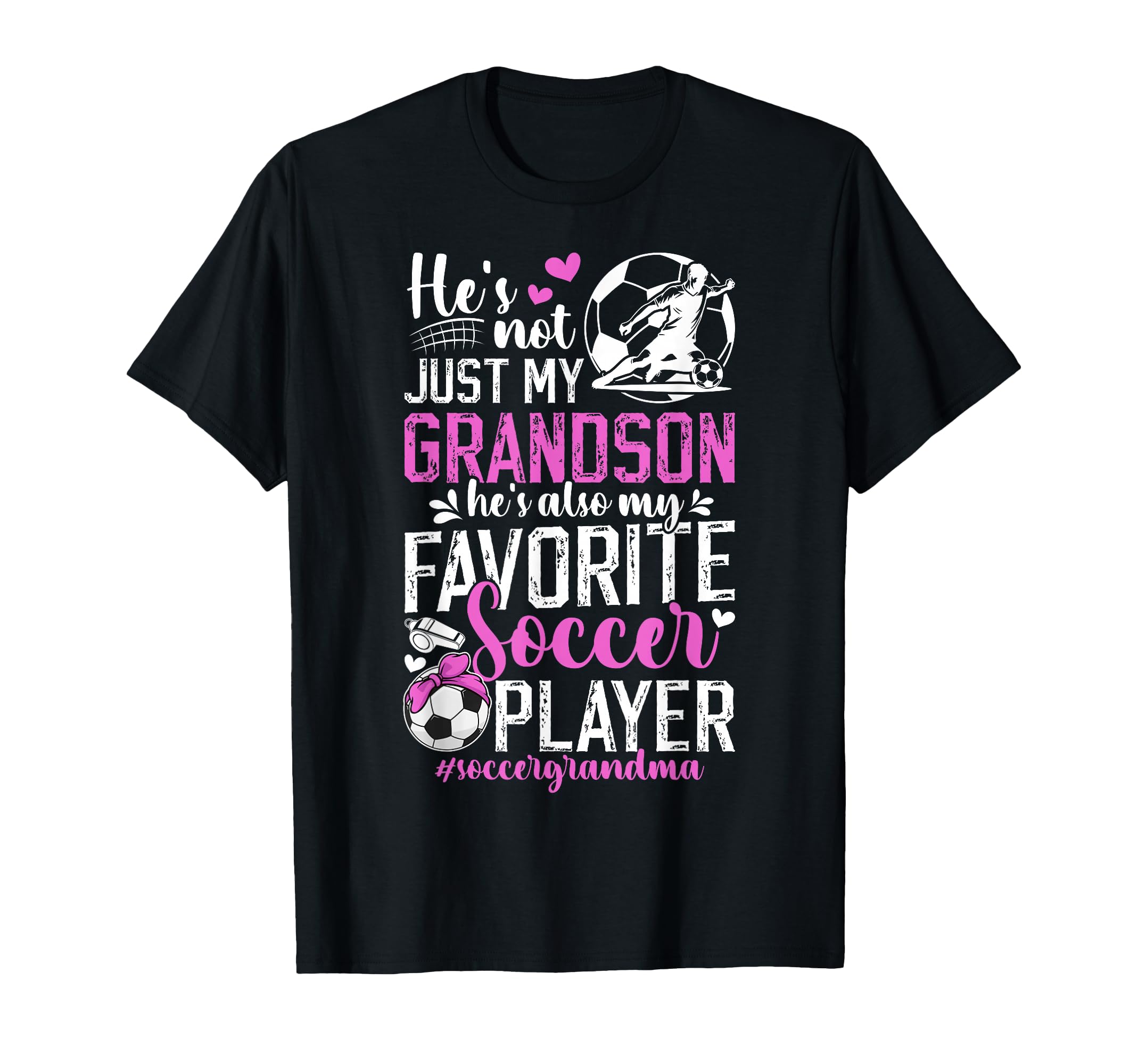 My Favorite Soccer Player Grandma T-Shirt - Custom Art Print for Adults - T-Shirt, Sweatshirt, Hoodie