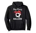 Busy Raising Ballers Funny Soccer Mom Hoodie - Graphic Print for Adults - T-Shirt, Sweatshirt, Hoodie