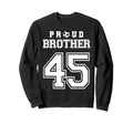 Number 45 Custom Proud Soccer Sweatshirt - Aesthetic Graphic for Adults - T-Shirt, Sweatshirt, Hoodie