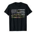 Husband Daddy Protector Hero Veteran T-Shirt - Graphic Print for Adults - T-Shirt, Sweatshirt, Hoodie