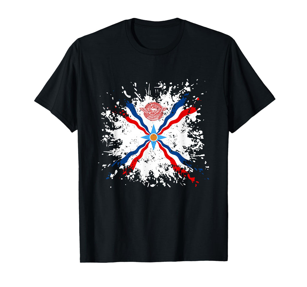 Assyrian Ashur Flag Ashur Emblem Suryoyo T-Shirt - Trendy Graphic Unisex - T-Shirt, Sweatshirt, Hoodie