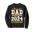 Proud Dad Class 2024 Graduate Sweatshirt - Unique Graphic for Adults - T-Shirt, Sweatshirt, Hoodie