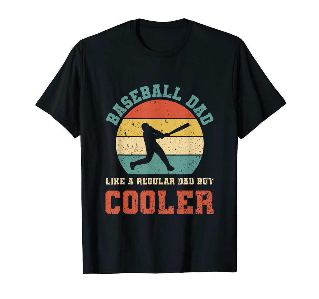 Mens Baseball Dad Like Regular Dad But T-Shirt - Trendy Graphic for Adults - T-Shirt, Sweatshirt, Hoodie