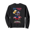 Usa Drinking Team Raccoon Sweatshirt - Trendy Graphic Men Women - T-Shirt, Sweatshirt, Hoodie