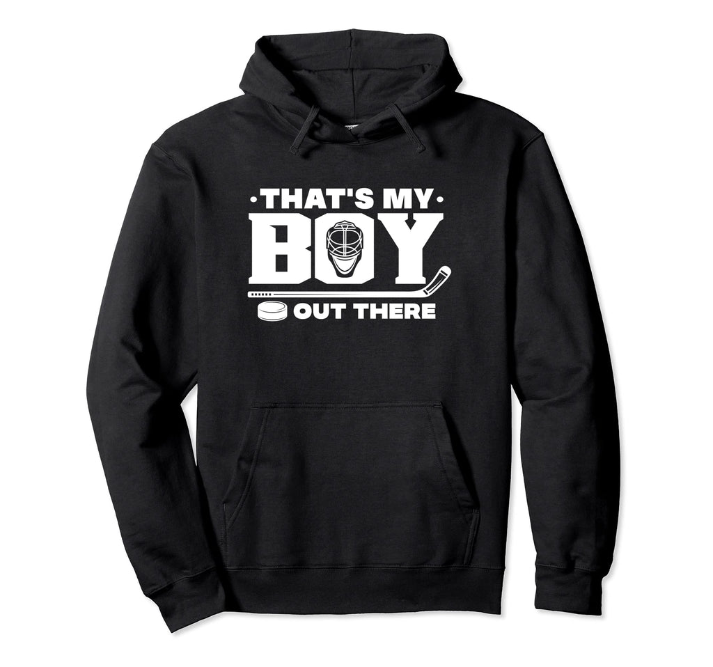 Hockey Mom Hockey Dad Thats My Out Hoodie - Minimalist Print Men Women - T-Shirt, Sweatshirt, Hoodie