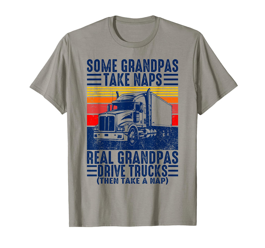 Some Grandpas Take Naps Real Grandpas T-Shirt - Minimalist Print Unisex - T-Shirt, Sweatshirt, Hoodie