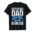 Leveled Up To Dad Est 2027 Gamer T-Shirt - Custom Art Print for Adults - T-Shirt, Sweatshirt, Hoodie