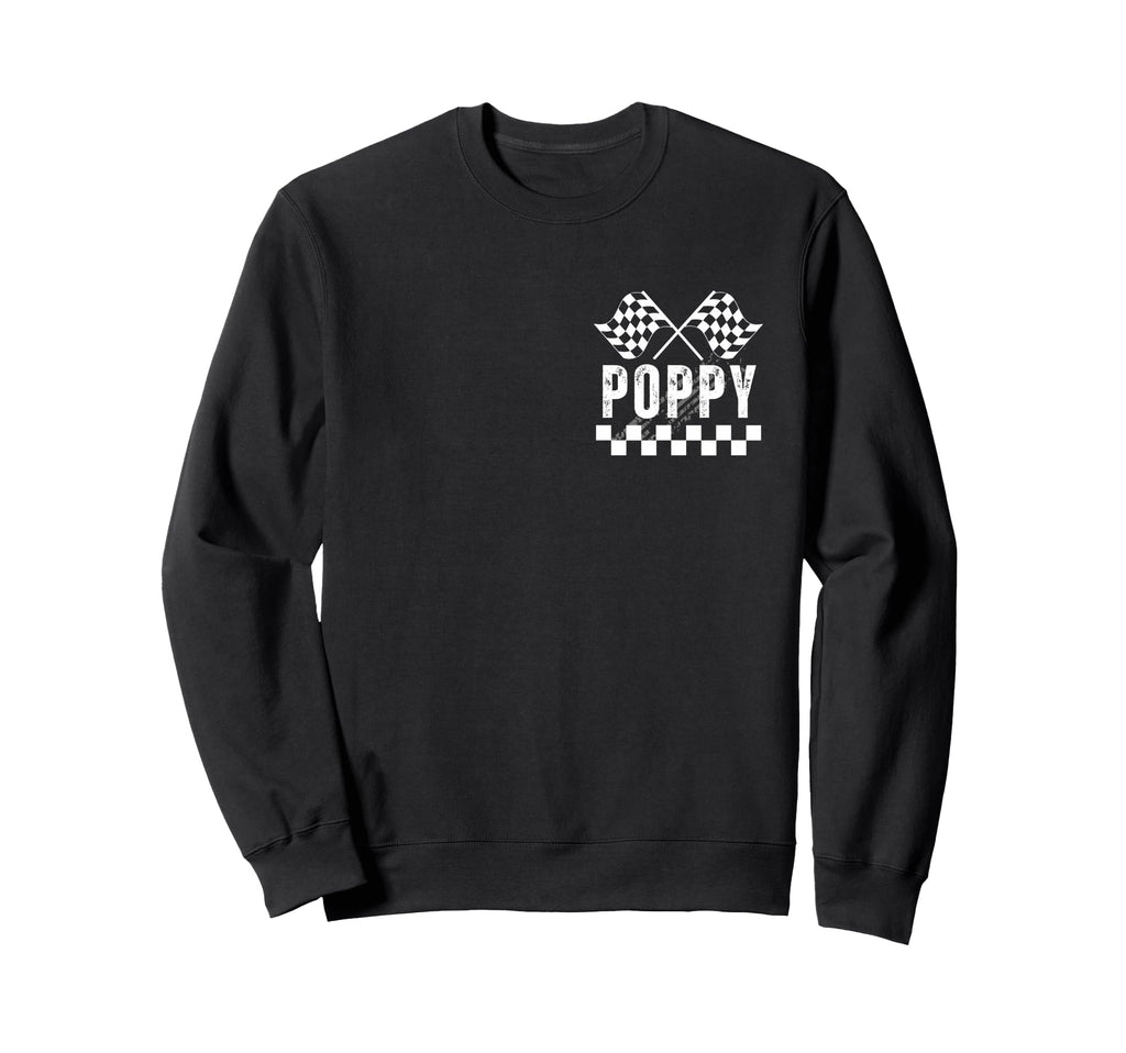 Racing Birthday Party Car Pit Crew Sweatshirt - Graphic Print for Adults - T-Shirt, Sweatshirt, Hoodie