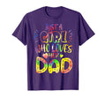 Just Who Loves Her Dad Family T-Shirt - Minimalist Print Men Women - T-Shirt, Sweatshirt, Hoodie