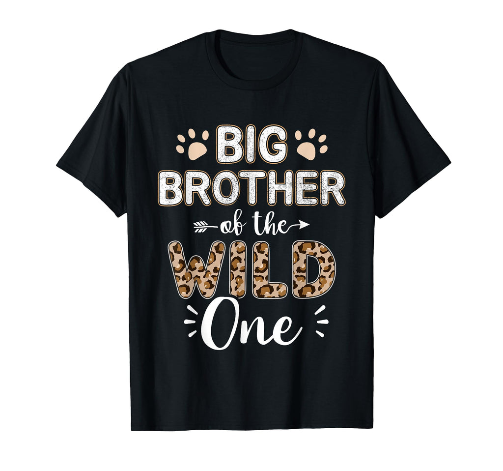 Big Brother Wild One Birthday Matching T-Shirt - Streetwear Style Unisex - T-Shirt, Sweatshirt, Hoodie