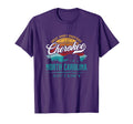 Cherokee North Carolina Sunset T-Shirt - Casual Everyday Wear Men Women - T-Shirt, Sweatshirt, Hoodie