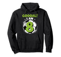 8 Year Old Birthday Soccer Themed 8Thb Hoodie - Trendy Graphic for Adults - T-Shirt, Sweatshirt, Hoodie
