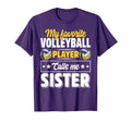 My Favorite Volleyball Player Calls Me T-Shirt - Unique Graphic Men Women - T-Shirt, Sweatshirt, Hoodie