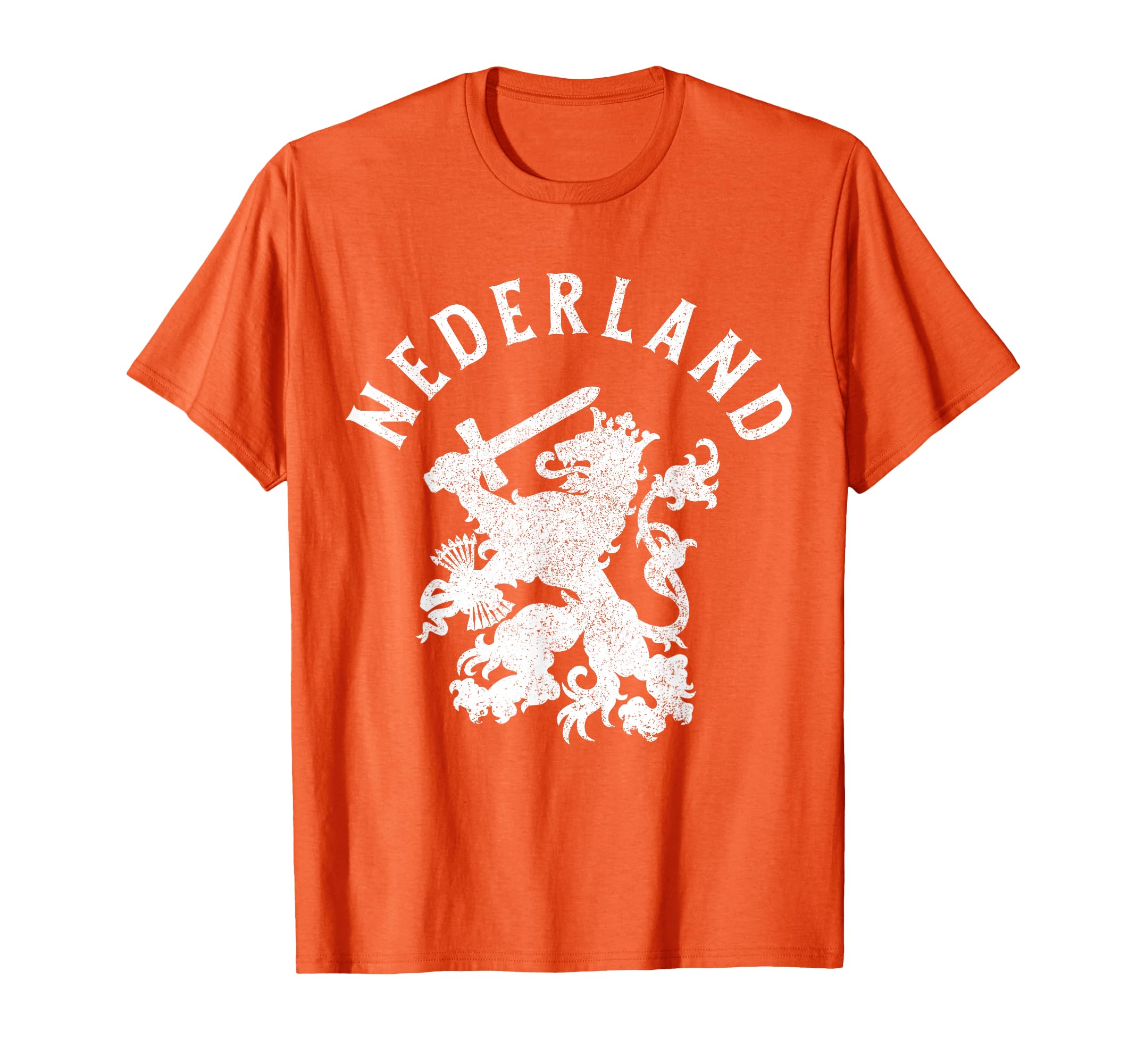 Nederland Netherlands Lion Holland Orange T-Shirt - Minimalist Print Unisex - T-Shirt, Sweatshirt, Hoodie