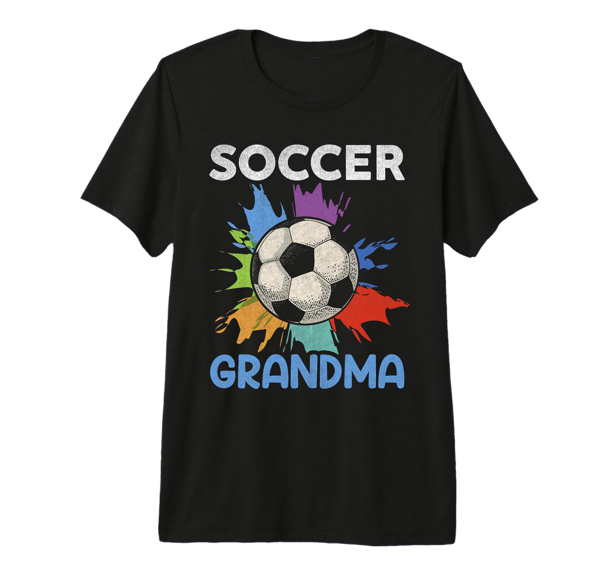 Soccer Grandma Mothers Day Gift Tri T-Shirt - Casual Everyday Wear Unisex - T-Shirt, Sweatshirt, Hoodie