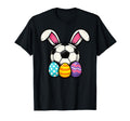Funny Easter Soccer Bunny Eggs Soccer T-Shirt - Custom Art Print Men Women - T-Shirt, Sweatshirt, Hoodie