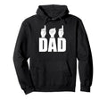 Dad Asl American Sign Language Deaf Father Hoodie - Unique Graphic Unisex - T-Shirt, Sweatshirt, Hoodie