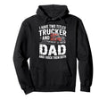 I Have Two Titles Trucker And Dad Hoodie - Aesthetic Graphic Unisex - T-Shirt, Sweatshirt, Hoodie