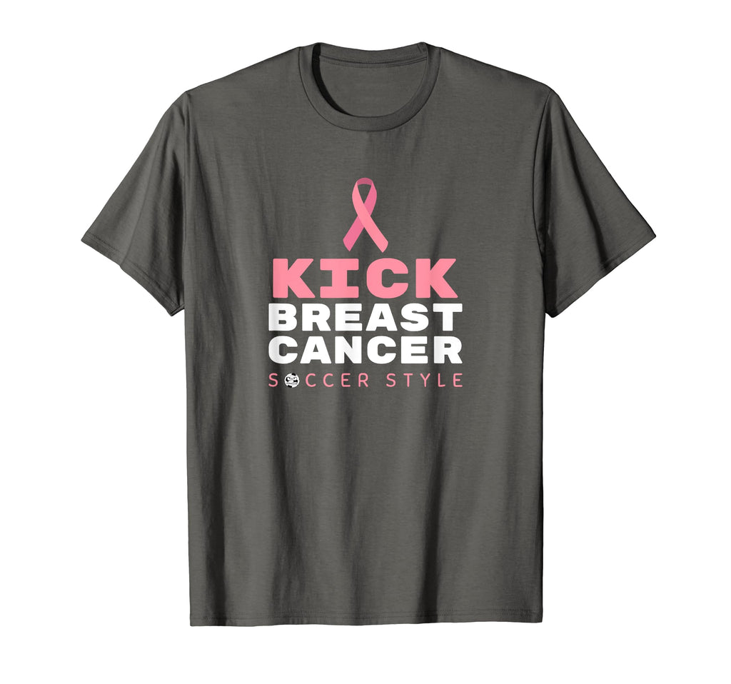 Kick Breast Cancer Awareness T-Shirt - Minimalist Print for Adults - T-Shirt, Sweatshirt, Hoodie