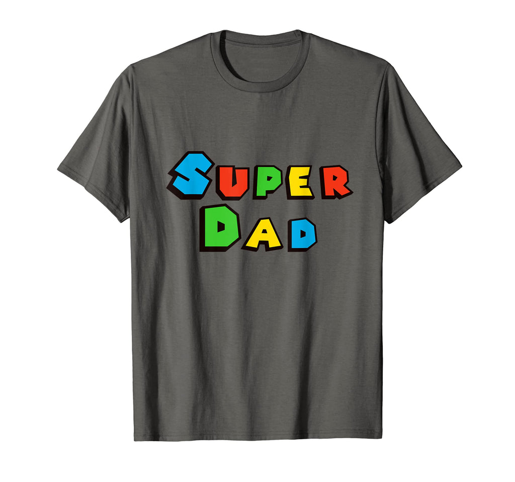 Mens Super Dad Funny Gamer Dad T-Shirt - Novelty Apparel for Adults - T-Shirt, Sweatshirt, Hoodie