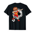 Dabbing Soccer Macedonia Jersey T-Shirt - Casual Everyday Wear Men Women - T-Shirt, Sweatshirt, Hoodie