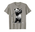 Panda Bear Playing Golf Funny Golfing T-Shirt - Graphic Print for Adults - T-Shirt, Sweatshirt, Hoodie