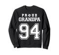 Number 94 Custom Proud Soccer Sweatshirt - Minimalist Print for Adults - T-Shirt, Sweatshirt, Hoodie