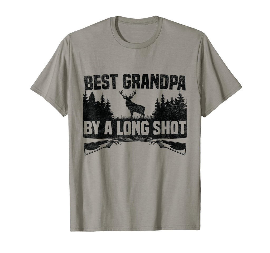 Best Grandpa Long Shot Deer Hunting T-Shirt - Unique Graphic Men Women - T-Shirt, Sweatshirt, Hoodie