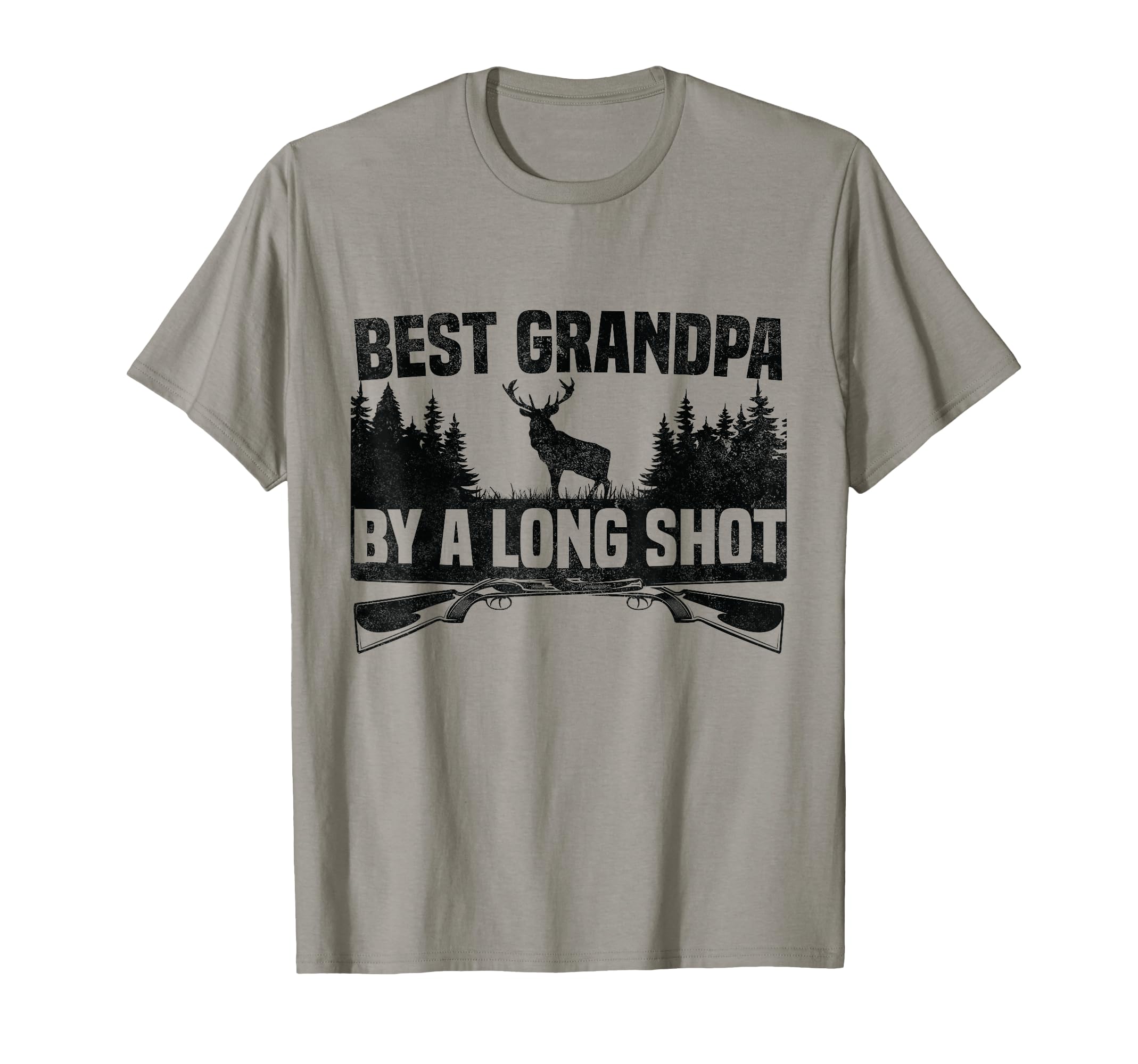 Best Grandpa Long Shot Deer Hunting T-Shirt - Unique Graphic Men Women - T-Shirt, Sweatshirt, Hoodie